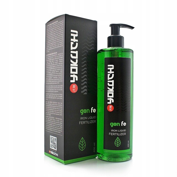 Yokuchi Gen Fe Iron Tekuté Železné Hnojivo Pro Akvarijní Rostliny 400 ml