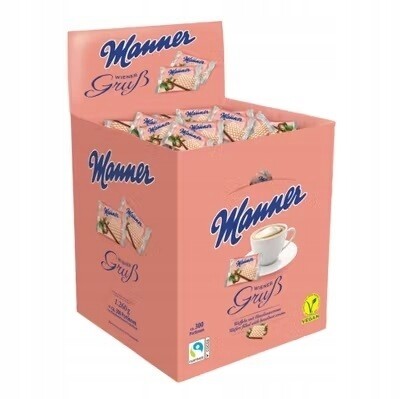 Manner mini vafle s krémem 300 kusů 1260 g