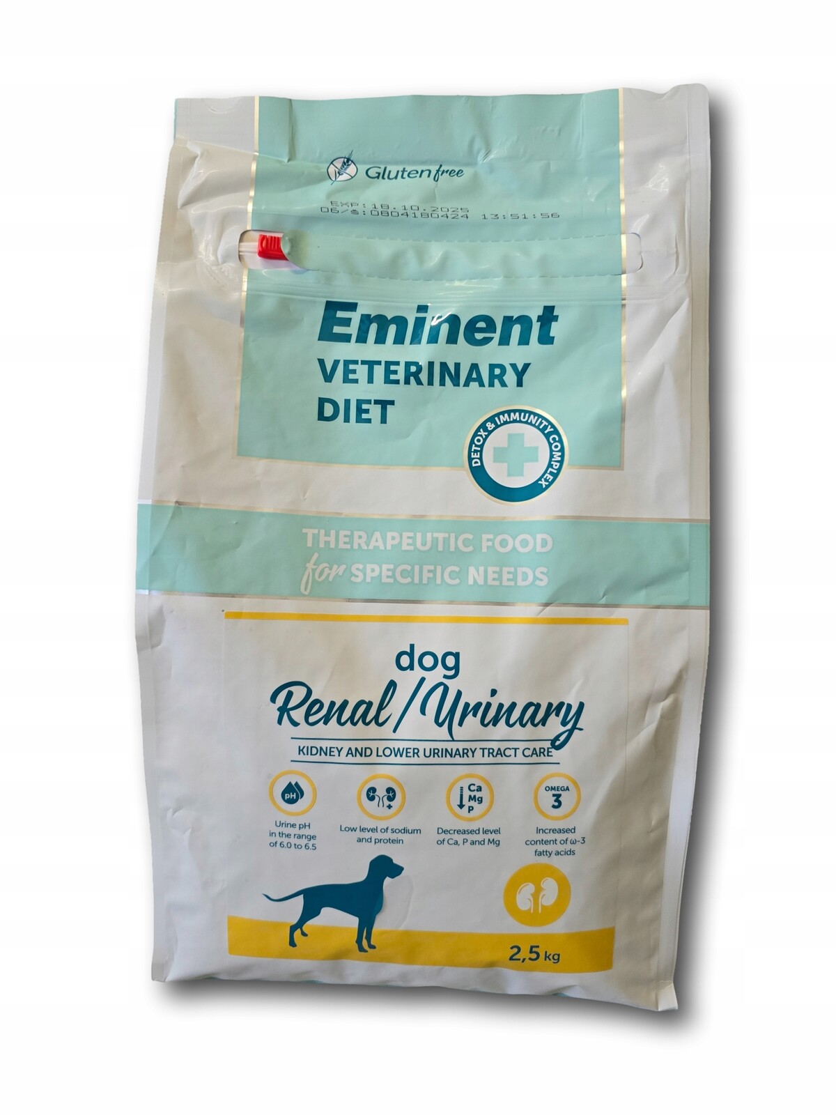 Eminent Veterinary Diet Renal Urinary 2,5kg pro psy dietní ledviny