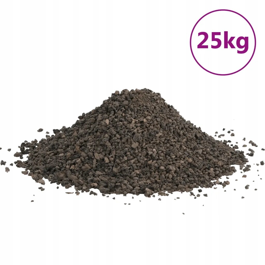 Stelivo bazaltové, 25 kg, černé, 3-5 mm