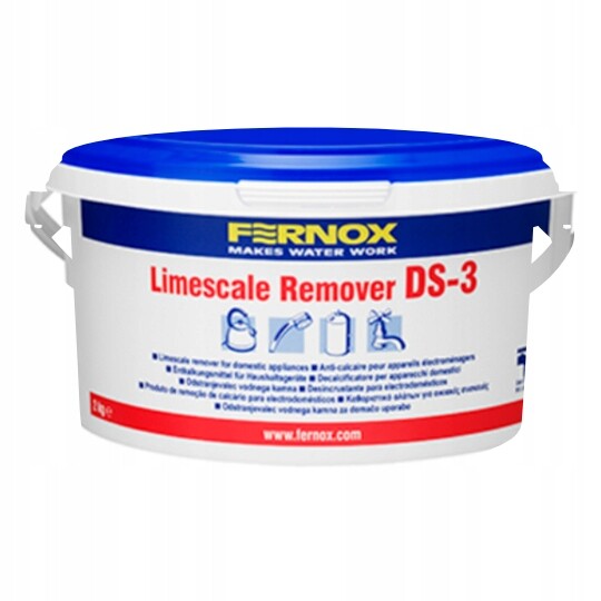 Odvápňovač v prášku pro instalaci Prostředek na odstraňování kamene Fernox 2 kg