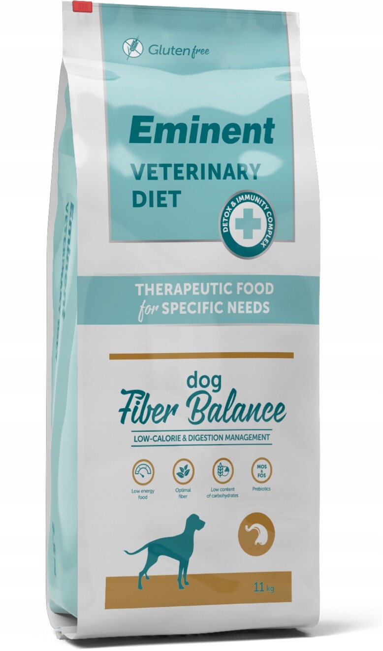 Krmivo Eminent Veterinary Diet Dog Fiber Balance 11 kg pro diabetiky u psů XL