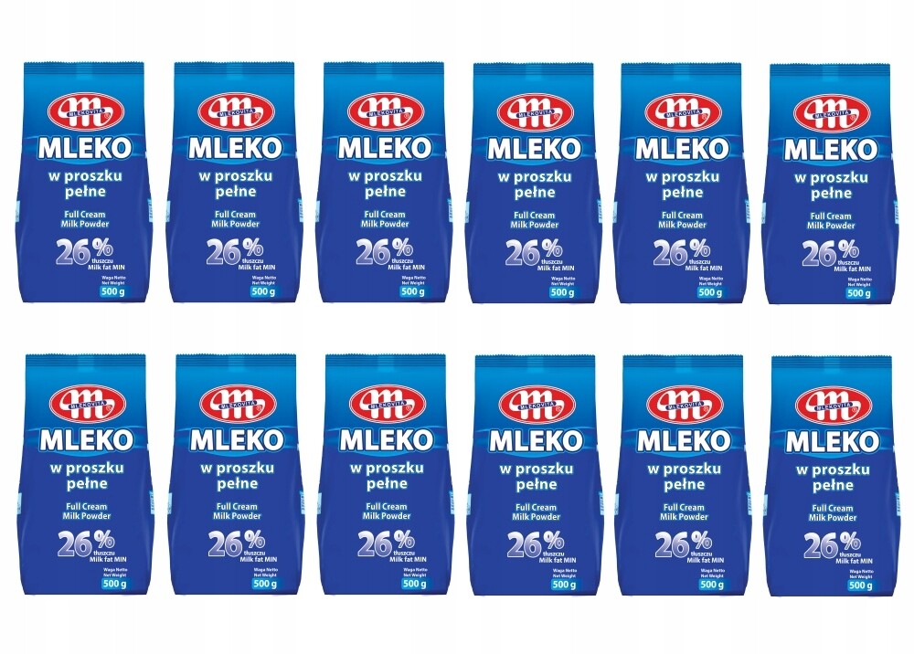 Mlekovita Sušené Mléko Plné 26% 12x500g