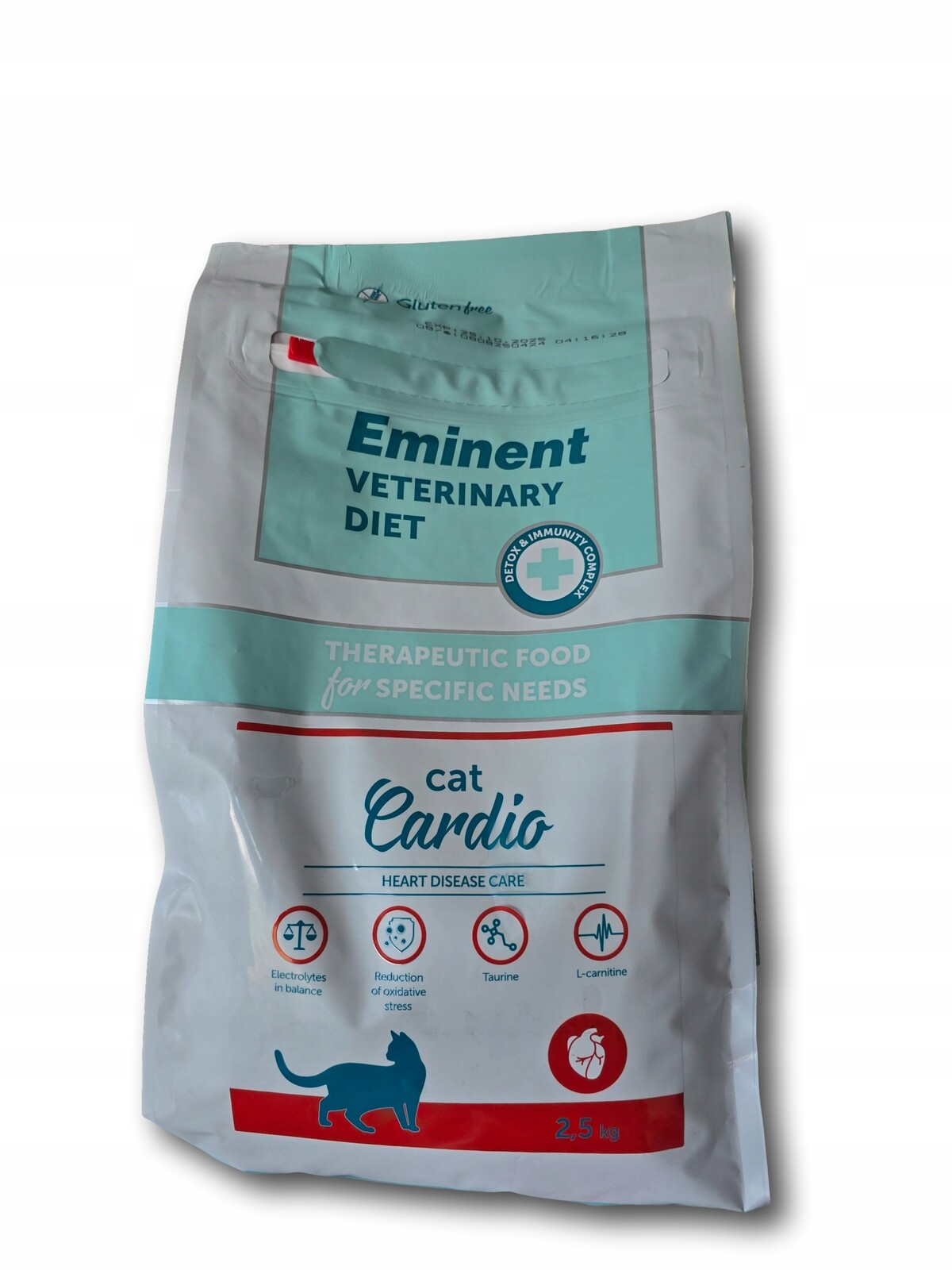 Eminent Vet Diet Cat Cardio 2,5kg krmivo pro kočky se srdečním onemocněním srdce