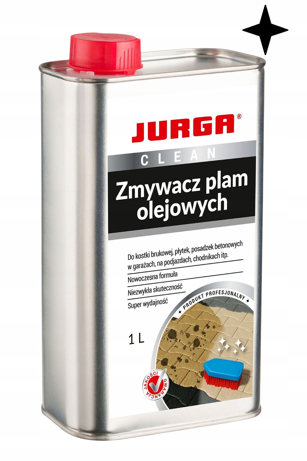 Čisticí odstraňovač olejových skvrn a maziv, moderní formule 1 L Jurga