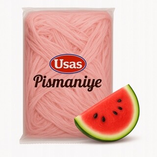 Karton Pismaniye Melounové 220 g – Turecká Chalva z vláken – Letní sladkost