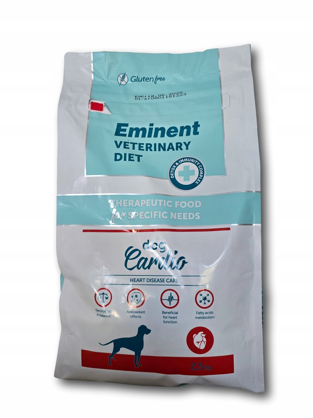 Krmivo pro psy s kardiovaskulárními onemocněními srdce Eminent 2,5 kg