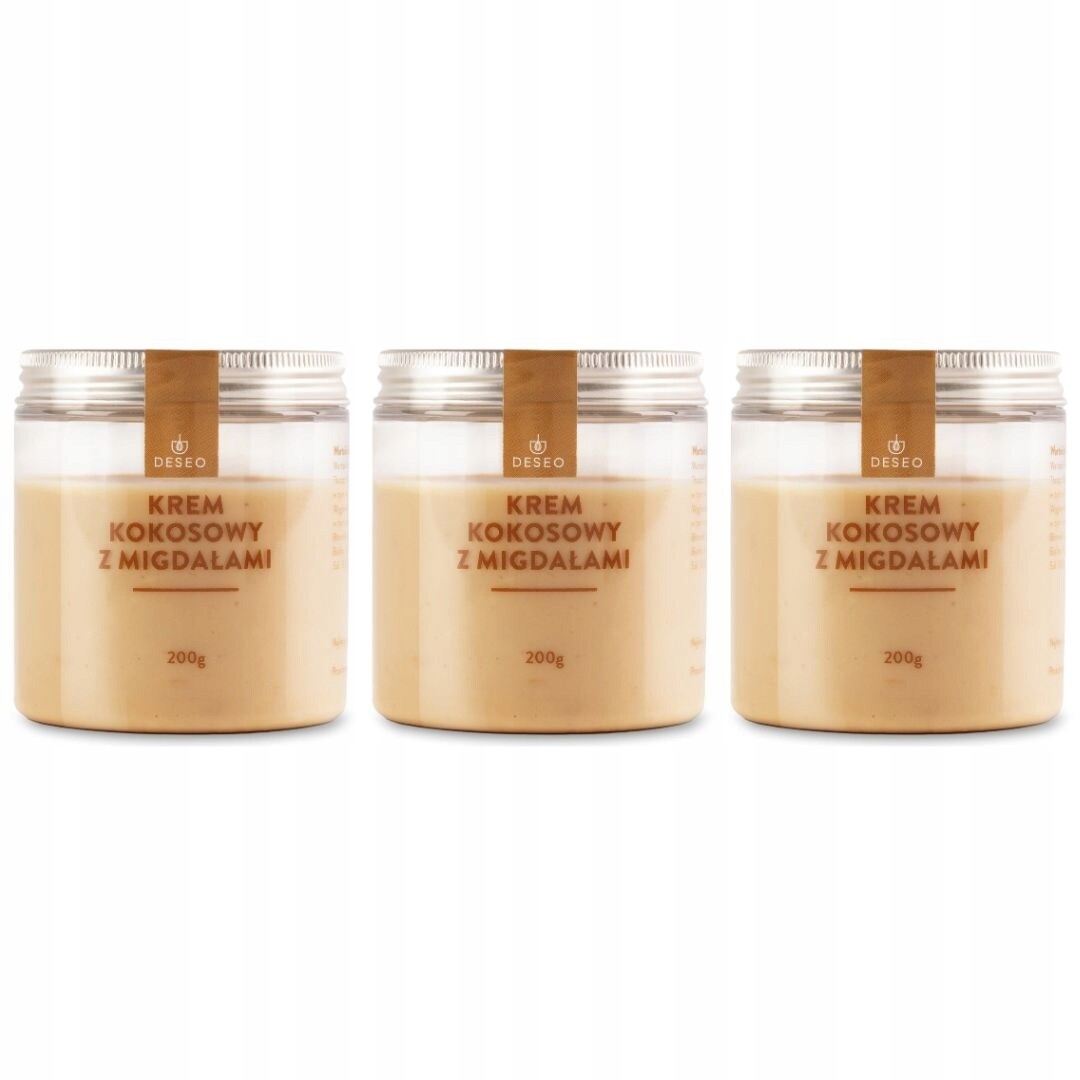 Deseo Kokosový krém s mandlemi Crunchy 200 ML 200 g