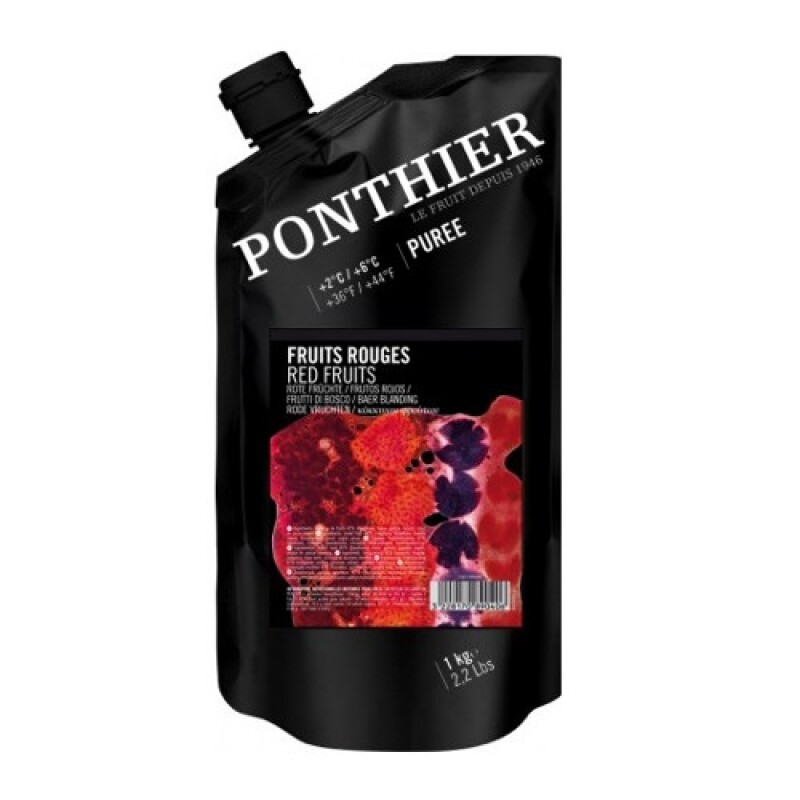 Pyré z červeného ovoce 1 kg Ponthier