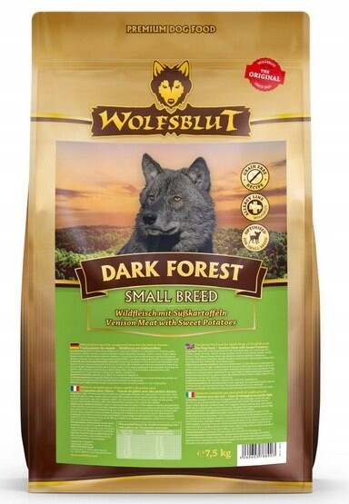 Wolfsblut Dog Dark Forest Small zvěřina a batáty 7,5 kg
