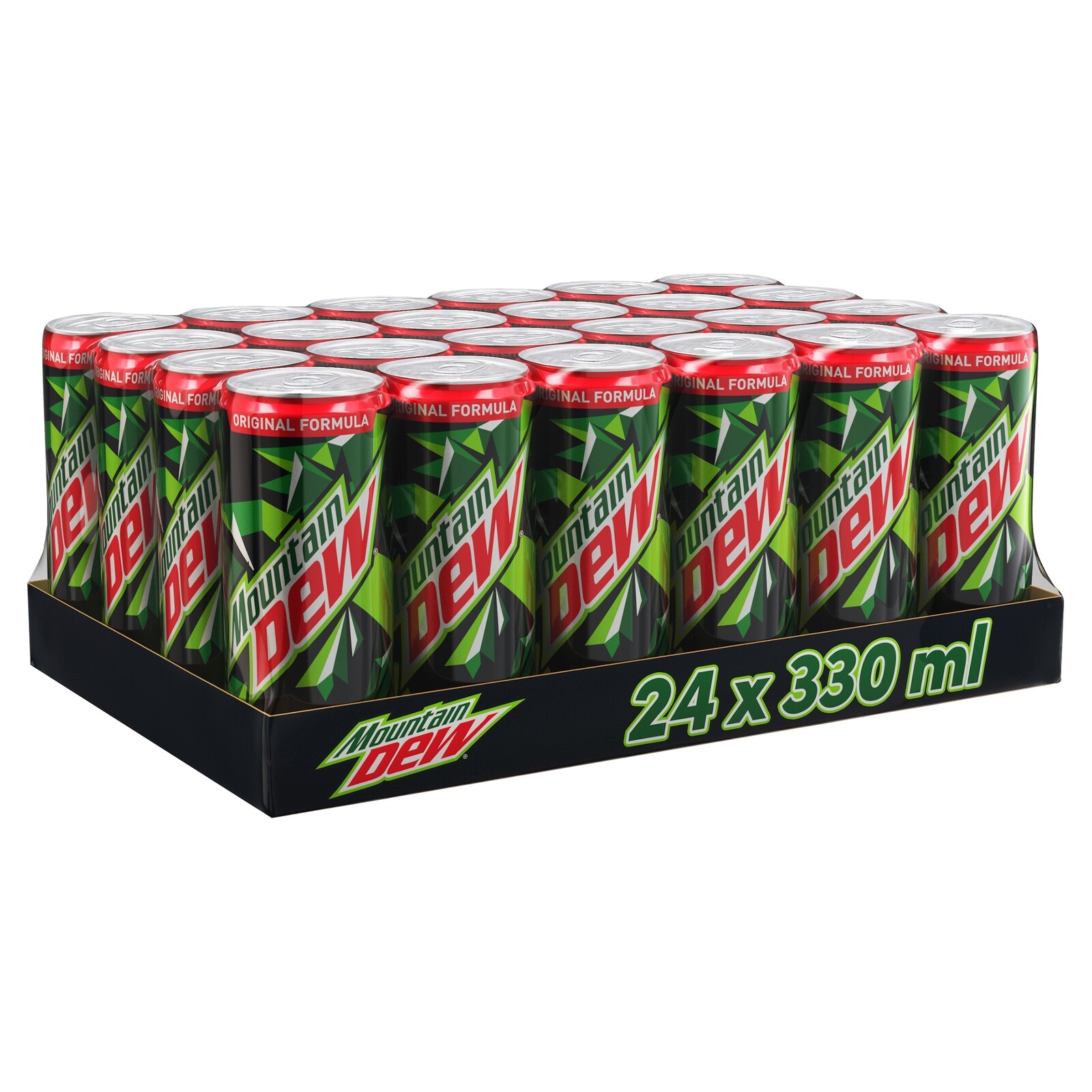 Sycený nápoj Mountain Dew 24x330 ml