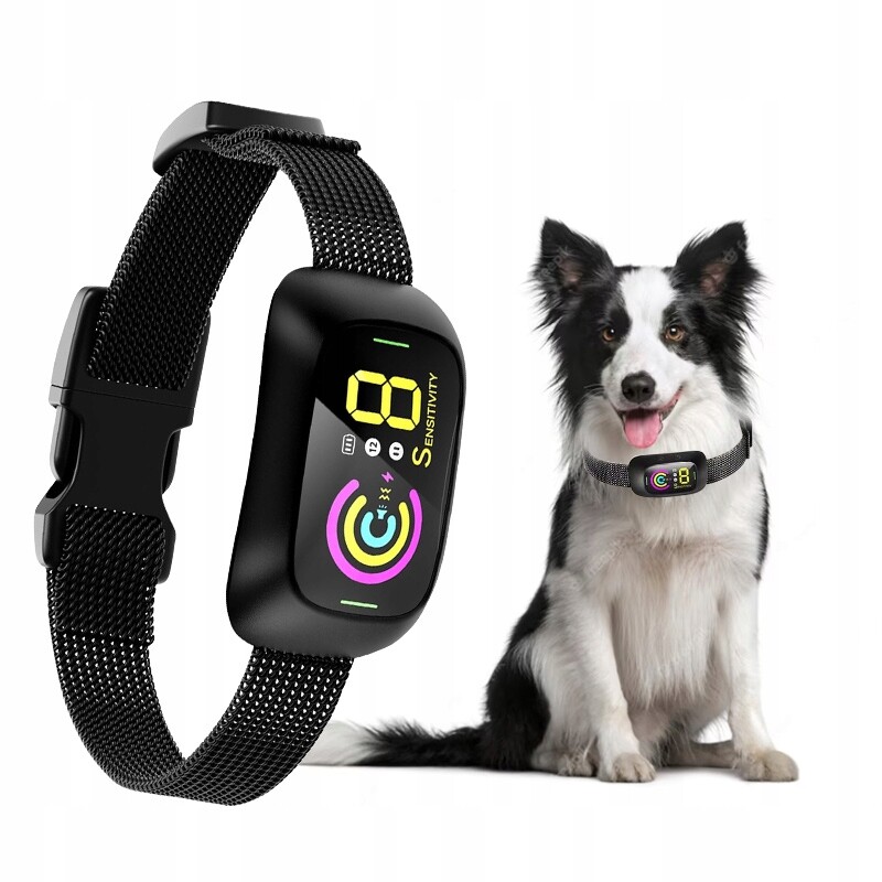 Protištěkací obojek pro psa Elektrický Tréninkový Utišující Pastuch IP67
