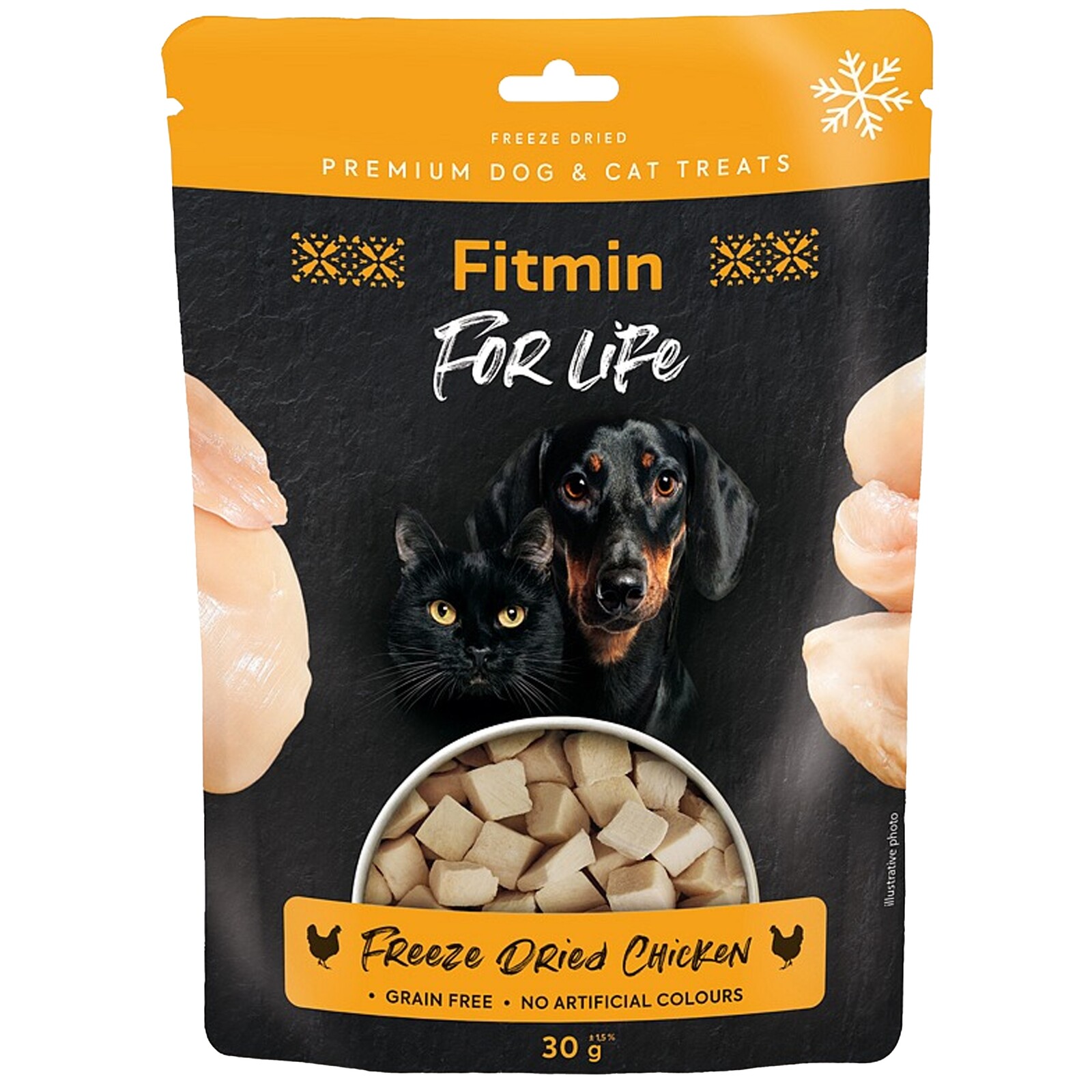 Fitmin mrazem sušené kuře 10x30g