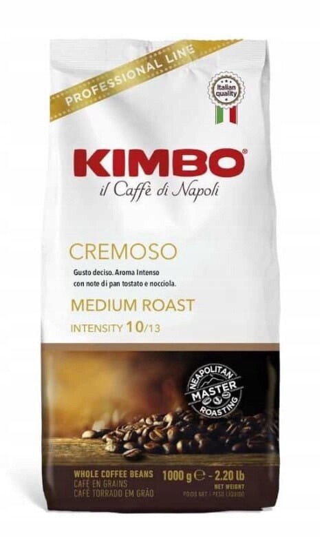Kimbo Cremoso 1 kg Káva Zrnková