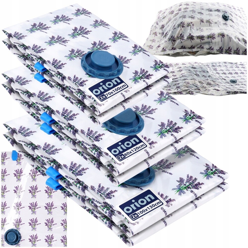 6 x Levandulové vonné Vakuové sáčky 70x100 80x120 100x130 cm