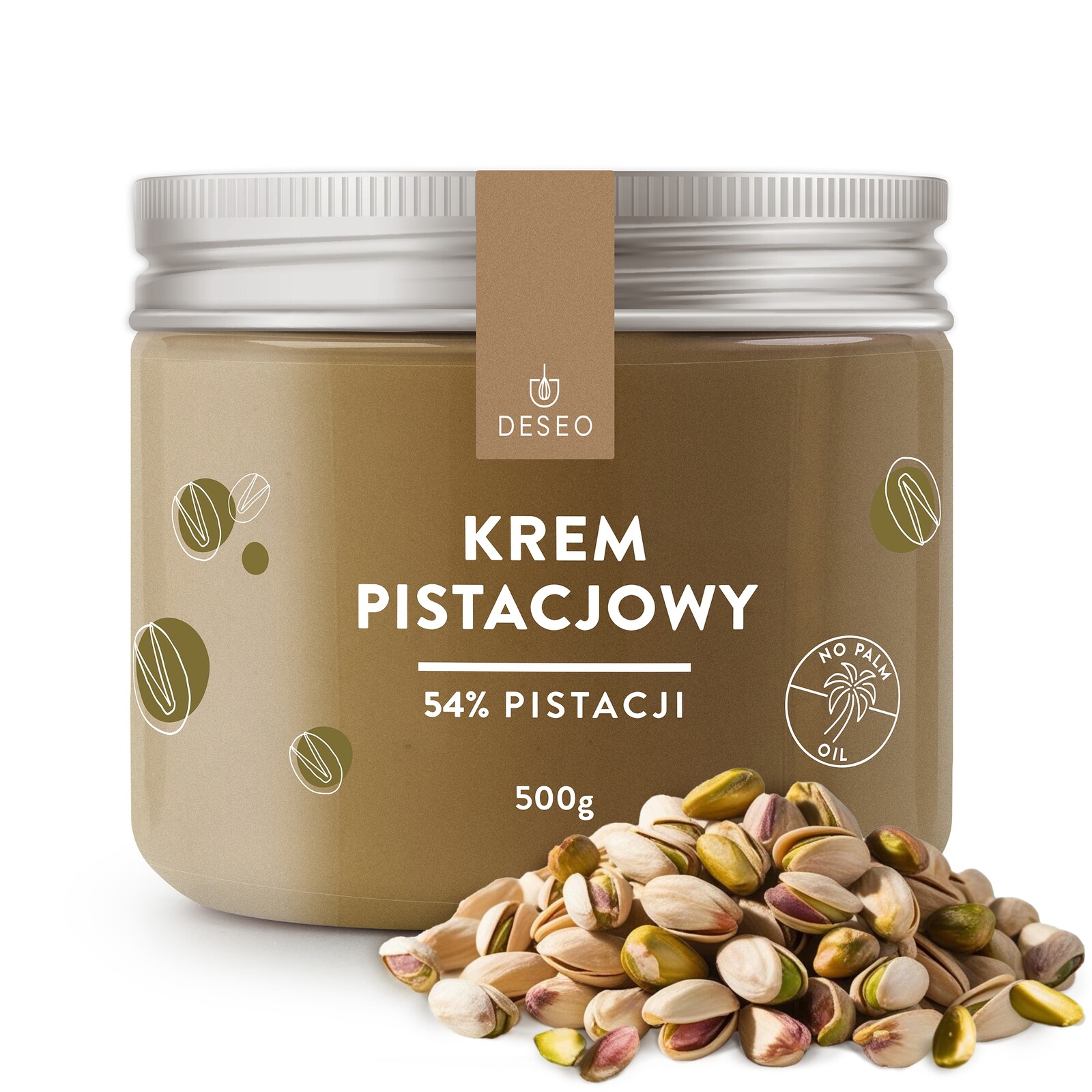 Pistáciový krém 500 g Deseo Krém z pistácií