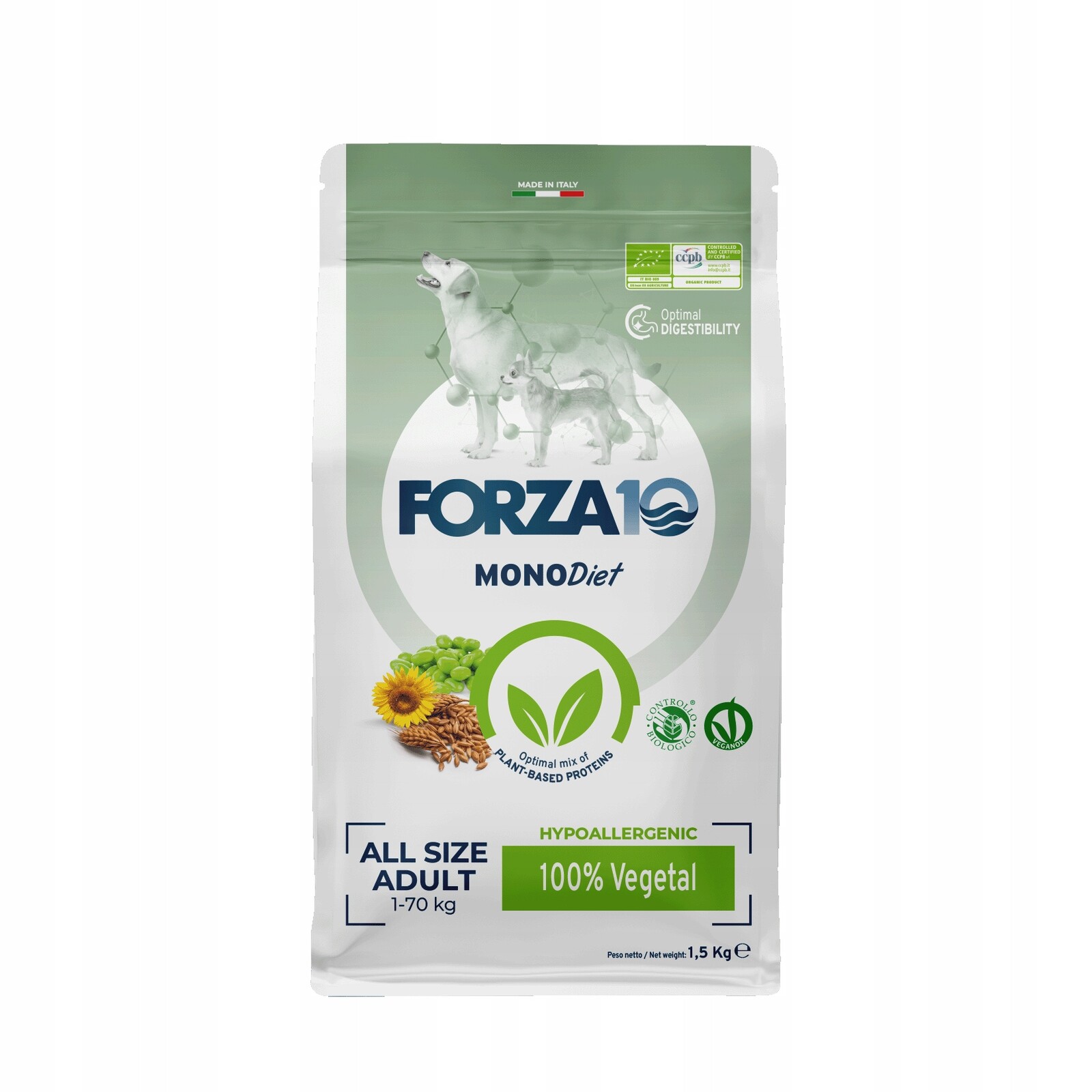 Forza10 MonoDiet Vegetal pro psa 1,5 kg