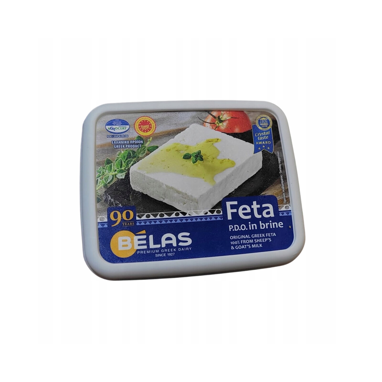 Originální řecký sýr Feta Pdo Belas 200 g 4 ks