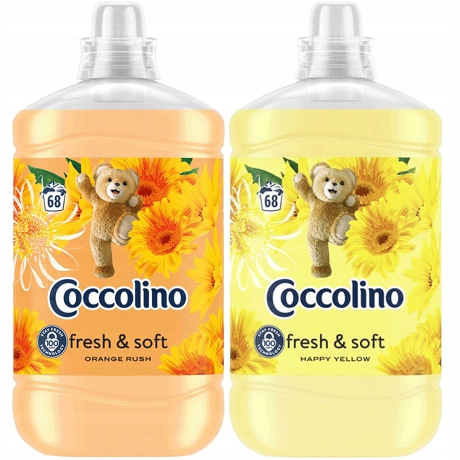 Coccolino Creations Silk Lily & Happy Yellow set 1,7l x 2 MIX 3,4l