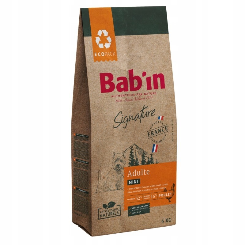 Bab'in Signature Mini Adult pro psy malých plemen 6 kg