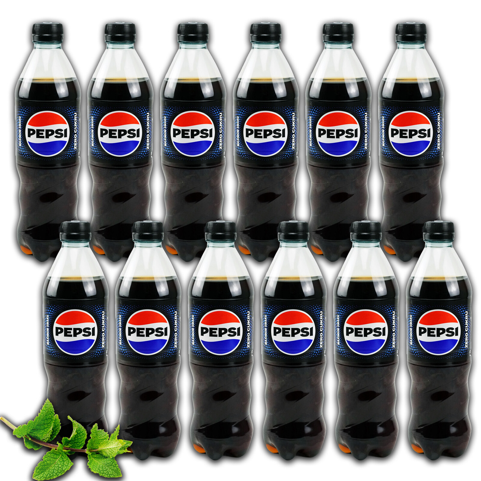 Pepsi Zero Cukru Láhev na sycený nápoj Set 12x0,5L