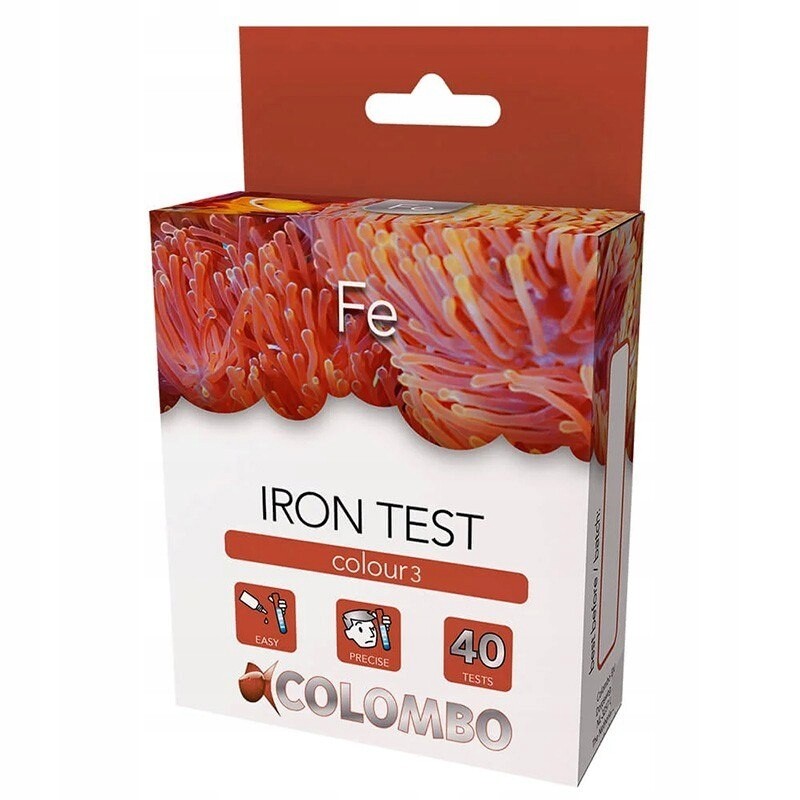 Colombo Marine Iron Fe – kolorimetrický test železa pro mořskou vodu (40 t)