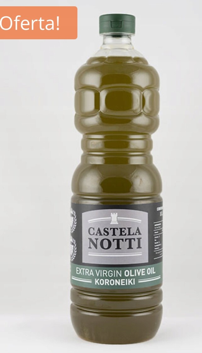 Extra panenský olivový olej Castella Notti Španělsko 1 l Koroneiki