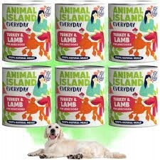 Sada Animal Island Everyday Krůta s jehněčím masem 6x400g