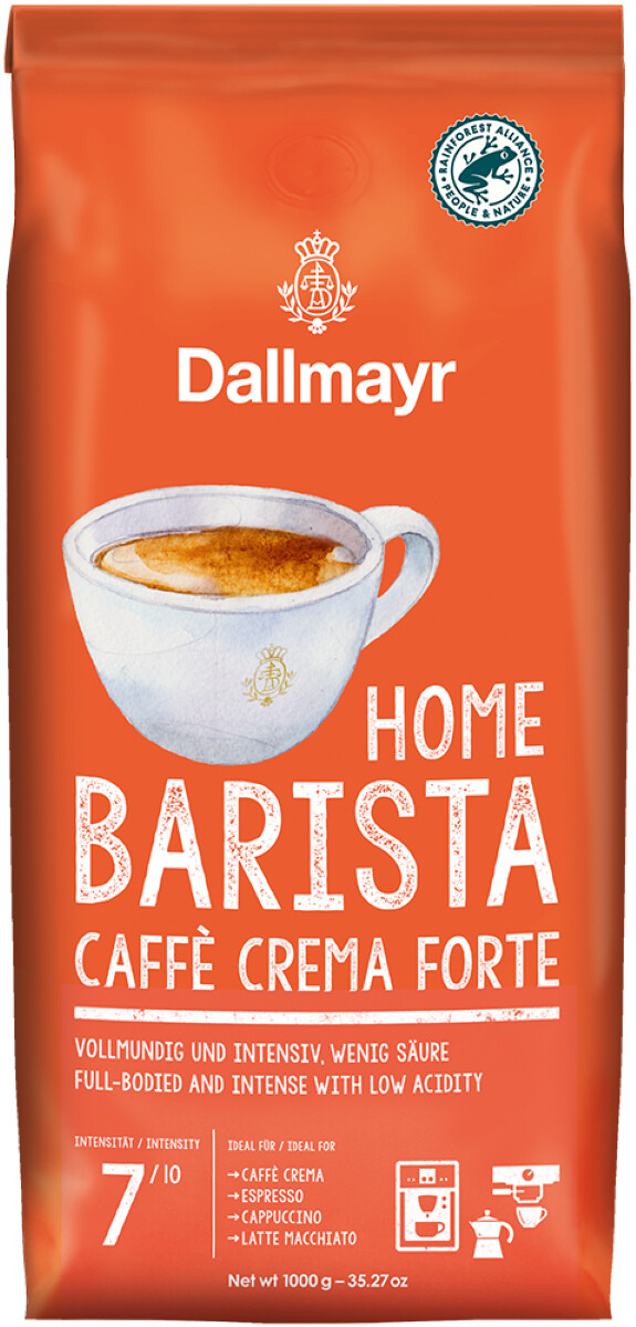 Káva zrnková Dallmayr Caffe Crema Forte 1 kg