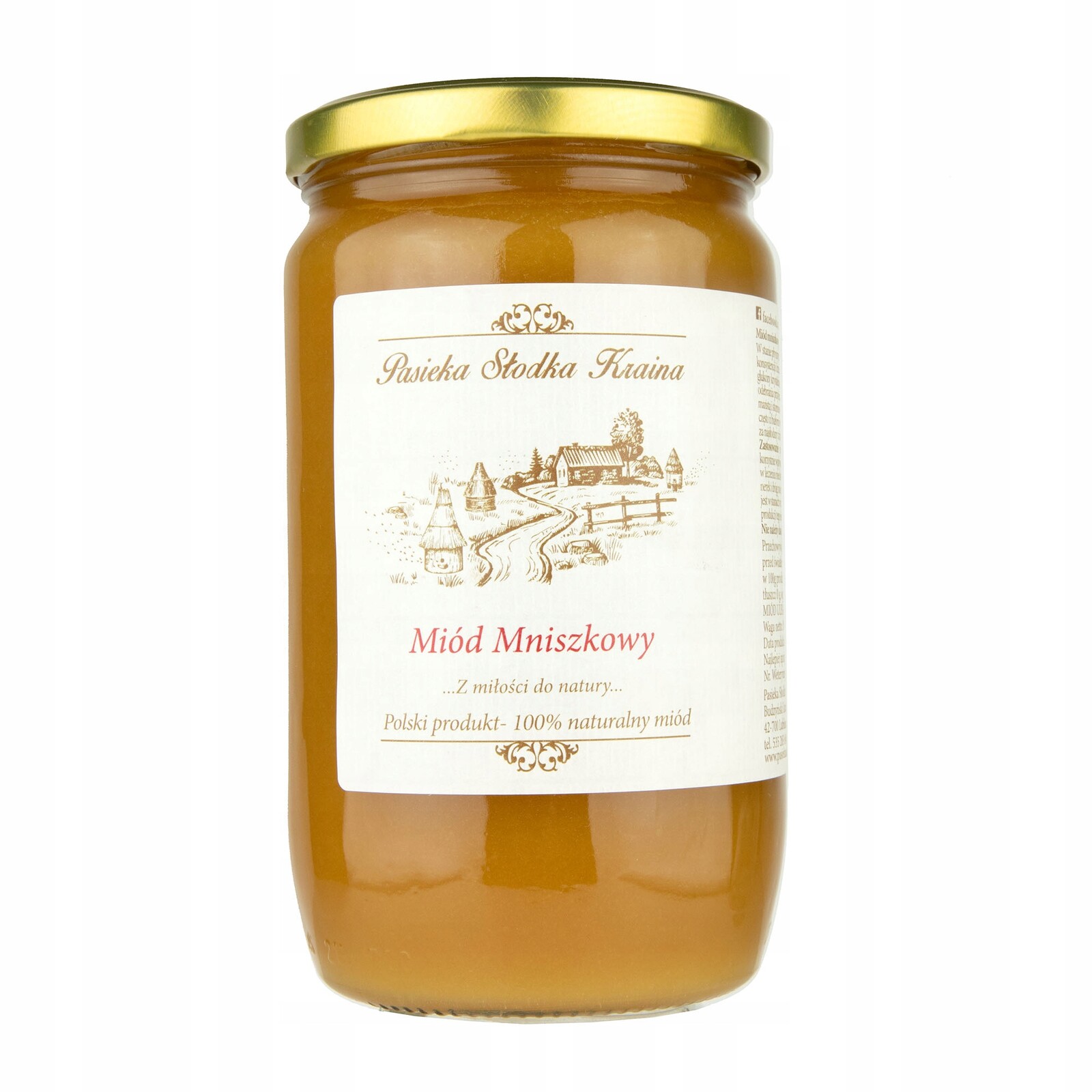 Med pampeliškový, nektarový, Pasieka Słodka Kraina 1 kg