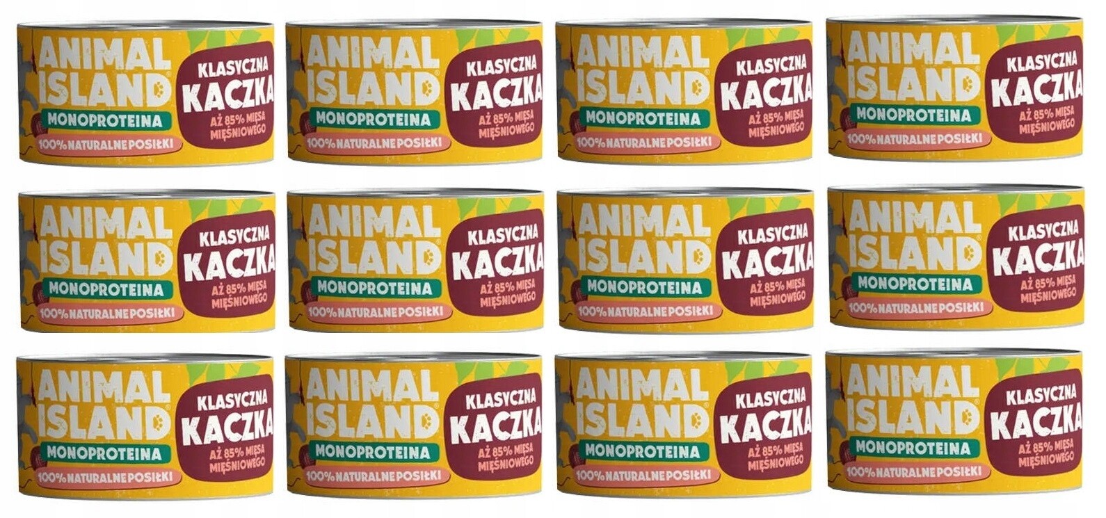 Smart set Animal Island S kachnou ve vývaru 12x100g