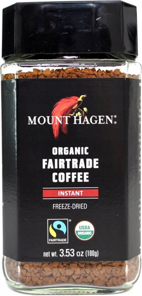 Instantní Káva Fair Trade Bio 100 g Mount Hagen