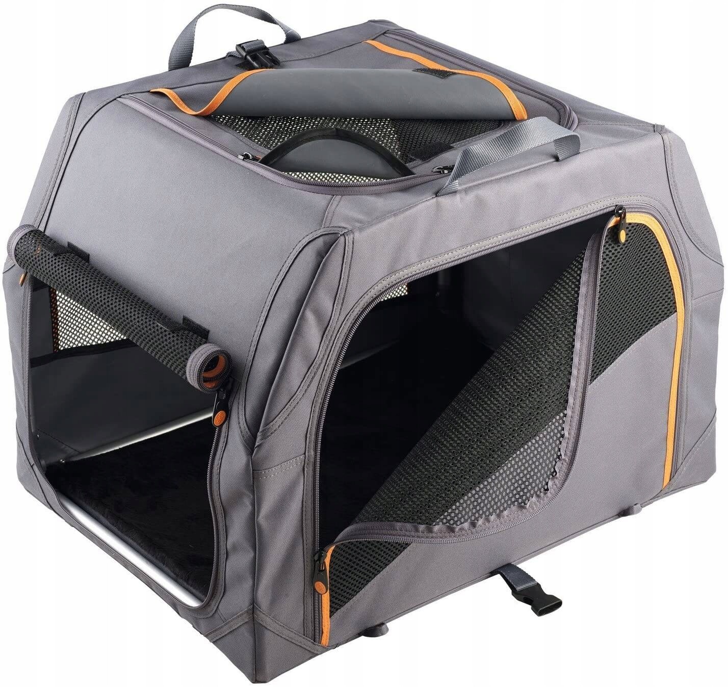 Hliníkový přepravka pro psa, skládací Hunter L 91 × 61 × 58 cm