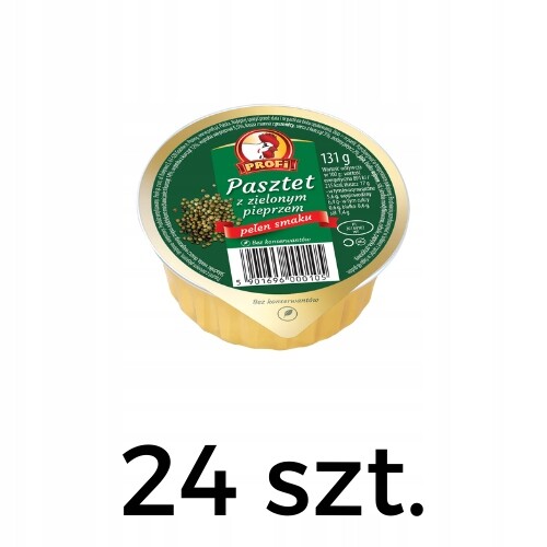 Profi Paštika se zeleným pepřem 24 x 131 g