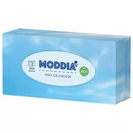 MODDIA Kosmetické ubrousky 2vrstvé 200 ks