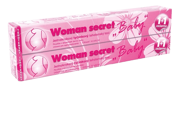 WOMAN SECRET Baby těhotenský tyčinkový test 2 ks