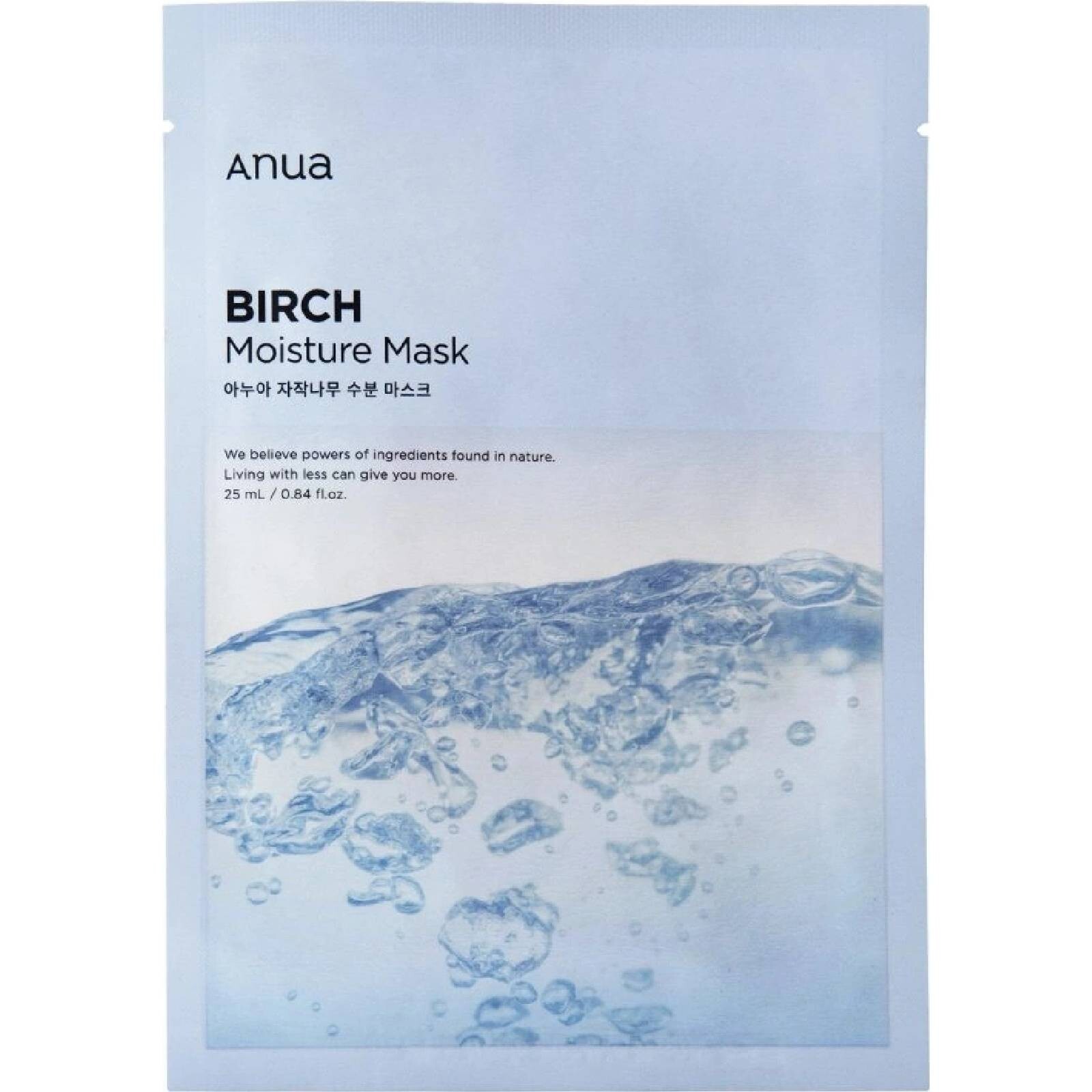 ANUA Plátýnková maska Birch Moisture Mask 25 ml