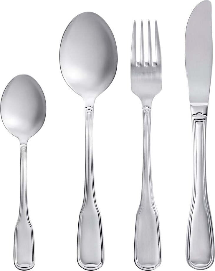 Nerezový příbor ve stříbrné barvě 16 ks Attaché – Gense