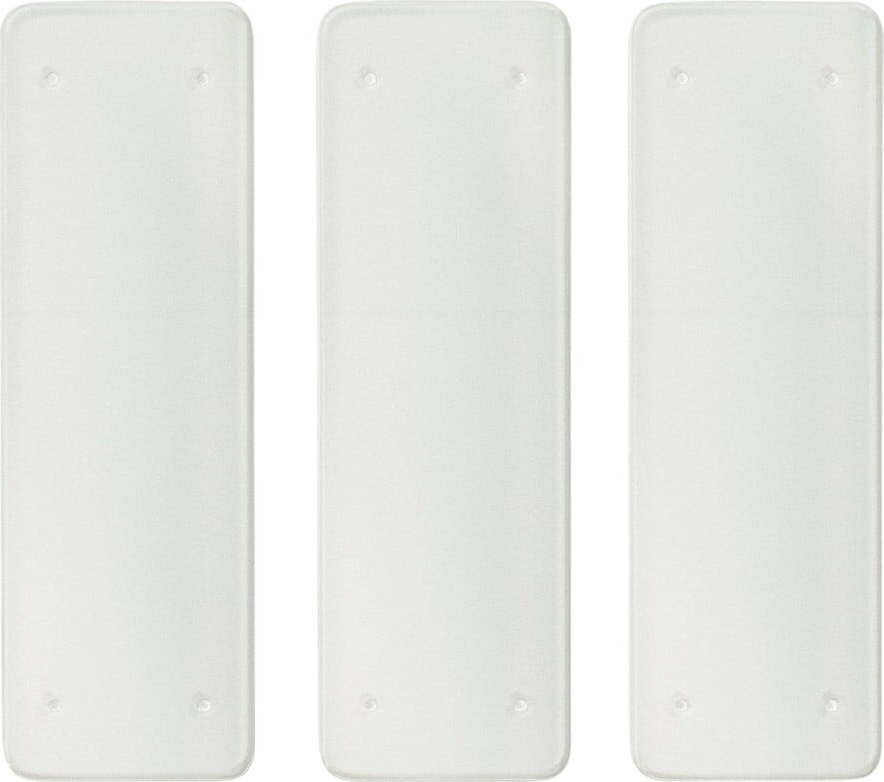 Skleněná komponenta - police 3 ks 90x1 cm Sitra – Kave Home