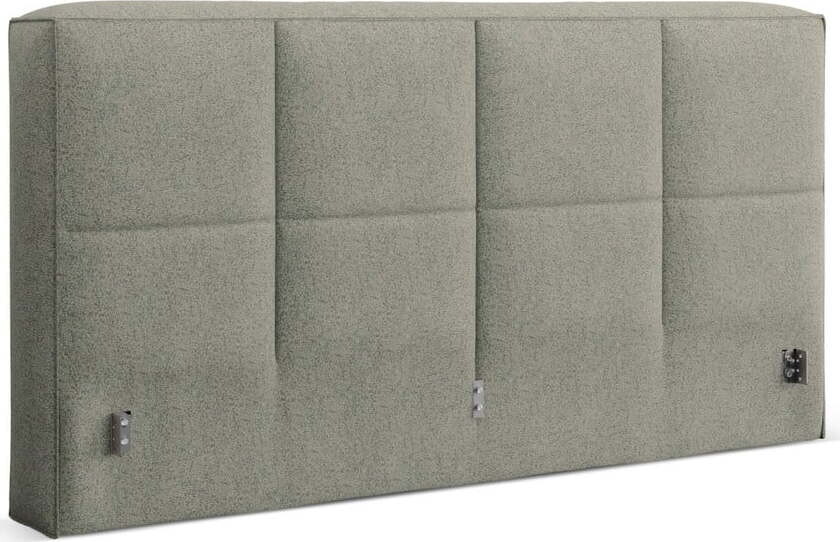 Zelené čalouněné čelo postele 150,5x100 cm Darren – Micadoni