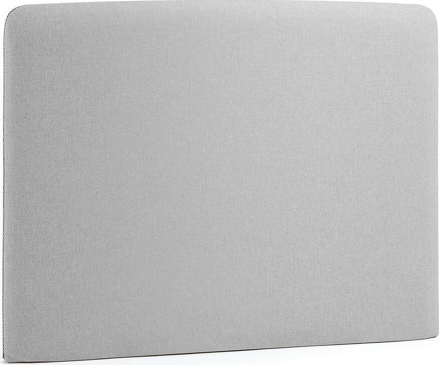 Šedé čalouněné čelo postele 108x76 cm Dyla – Kave Home