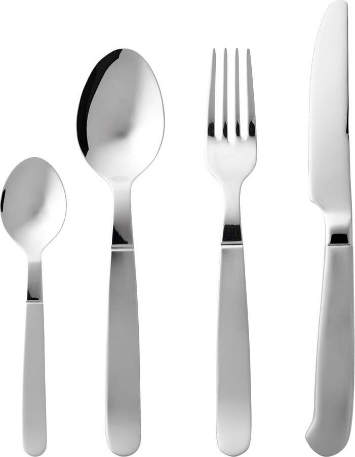 Nerezový příbor ve stříbrné barvě 16 ks Rejka – Gense