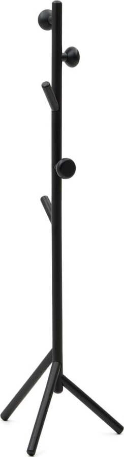 Černý věšák z bukového dřeva 46x170 cm Nadue – Kave Home