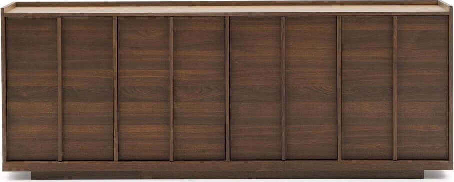 Hnědá komoda v dekoru ořechu 200x80x45 cm Onix – Kave Home