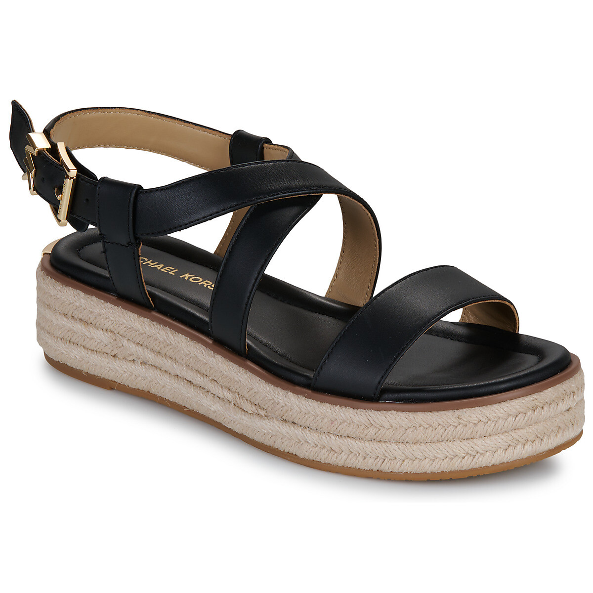 MICHAEL Michael Kors  LYNN ESPADRILLE SANDAL  Černá