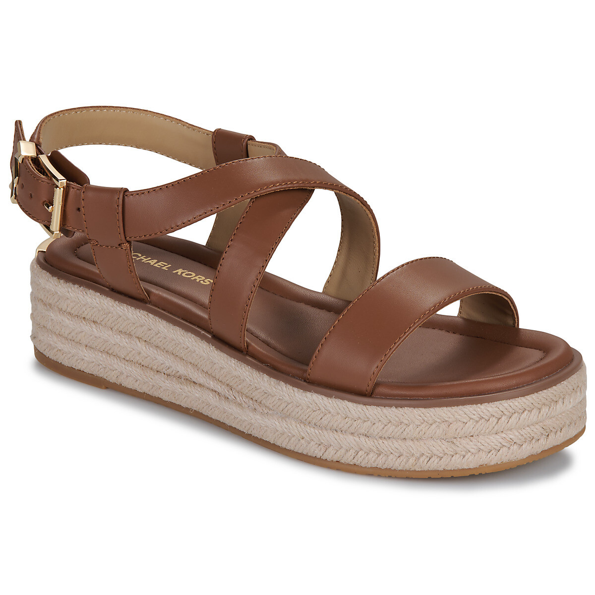 MICHAEL Michael Kors  LYNN ESPADRILLE SANDAL  Hnědá
