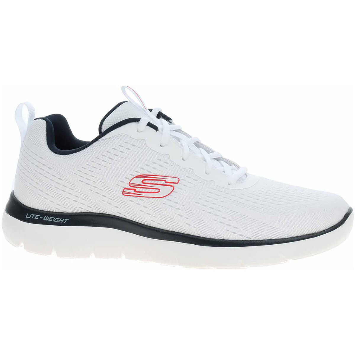 Skechers  Summits - Torre white-navy  Bílá