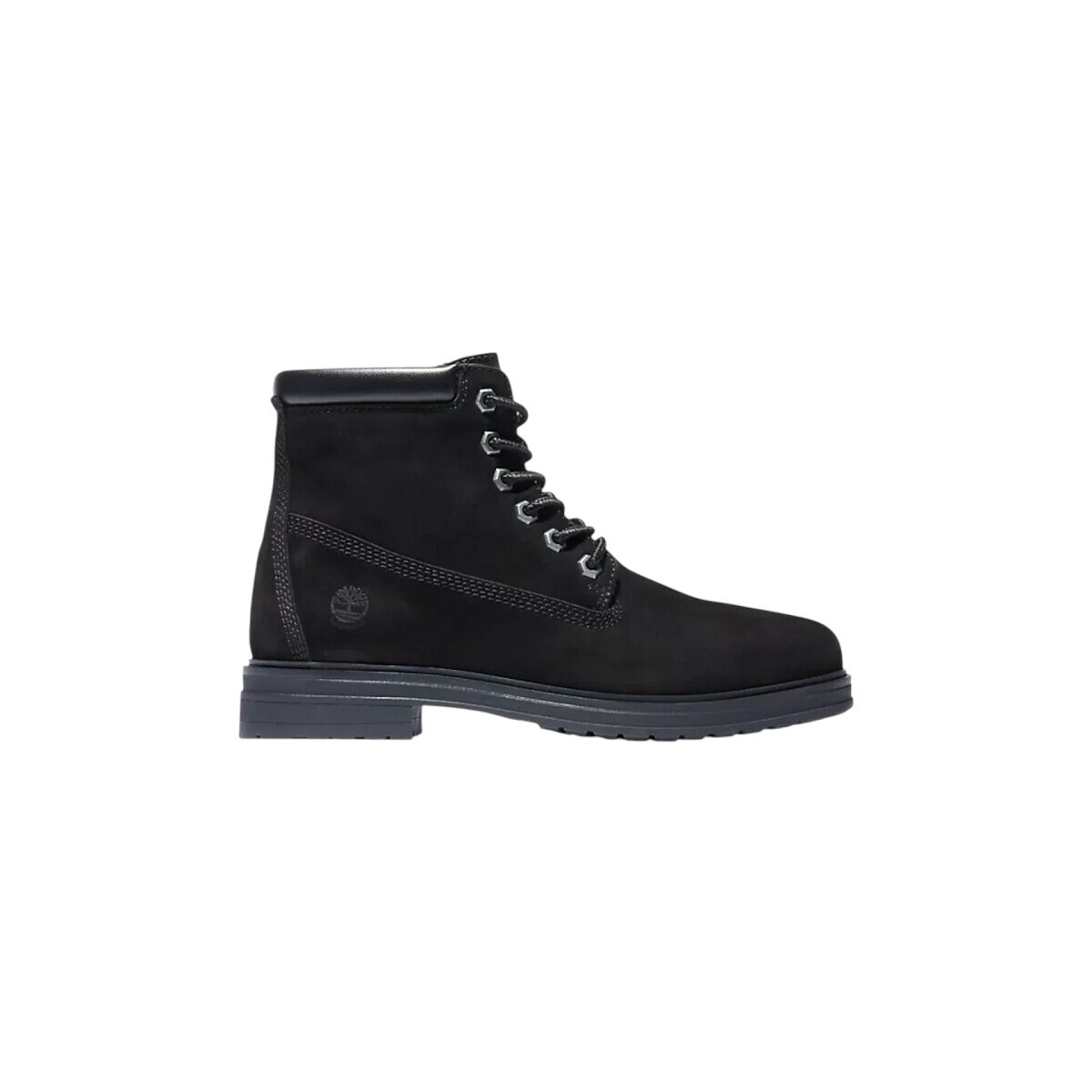 Timberland  HANNOVER HILL 6IN BOOT WP A71148 NUBUCK BLACK Noir  Černá