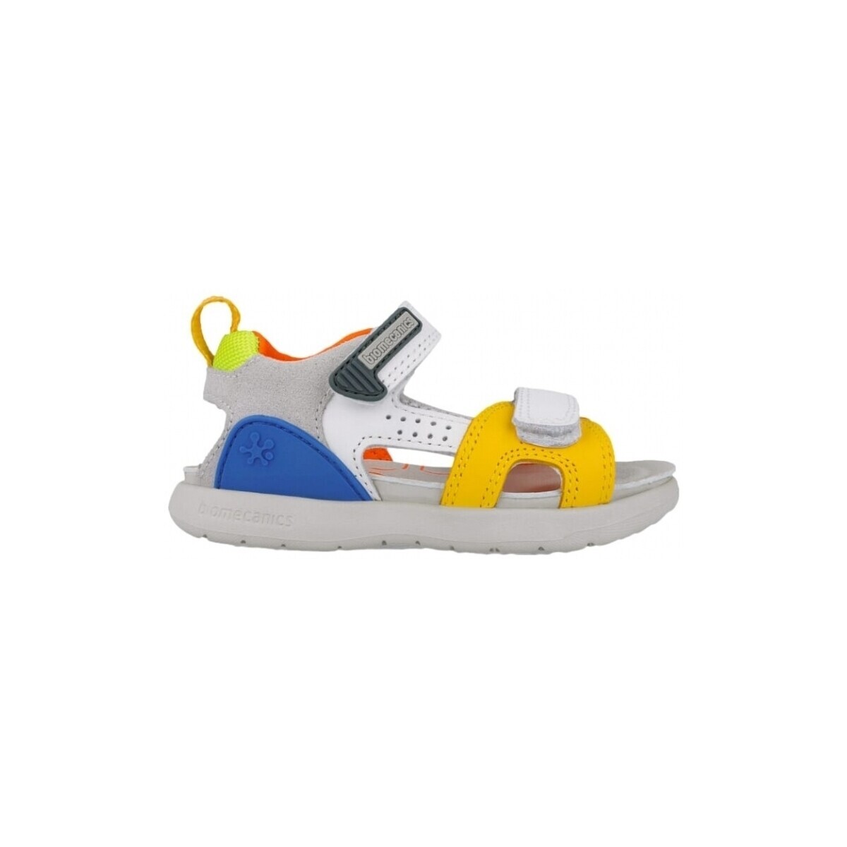 Biomecanics  Kids Sandals 252218-C - Blanco/Amarillo  ruznobarevne