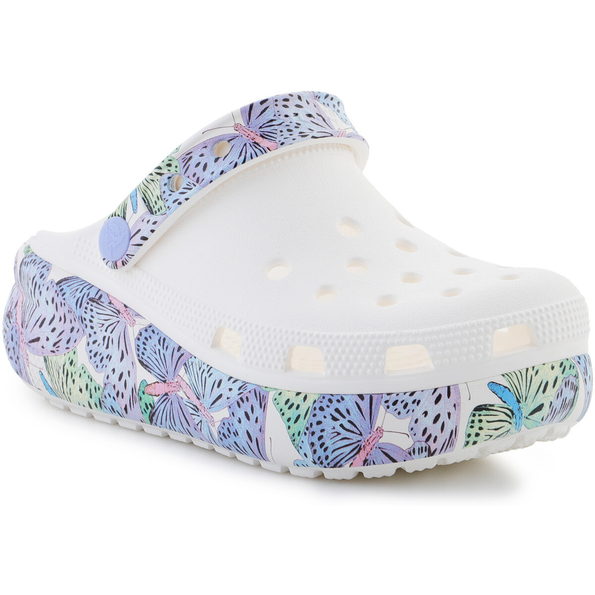 Crocs  Classic Cutie Butterfly Clog K 208298-94S White/Multi  Bílá